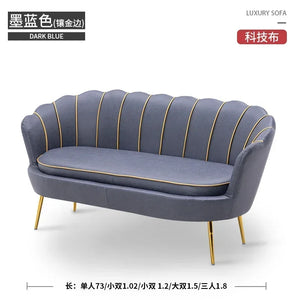 Rose pas cher moderne canapé amour siège Xxl minimaliste concepteur inhabituel lecture canapé Design européen grand Canape Salon meubles