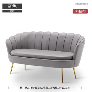 Rose pas cher moderne canapé amour siège Xxl minimaliste concepteur inhabituel lecture canapé Design européen grand Canape Salon meubles