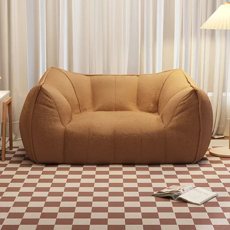 Grands poufs moelleux nordiques modernes, salon, salon, salon, chambre à coucher, bureau, décorations pour la maison