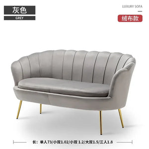 Rose pas cher moderne canapé amour siège Xxl minimaliste concepteur inhabituel lecture canapé Design européen grand Canape Salon meubles