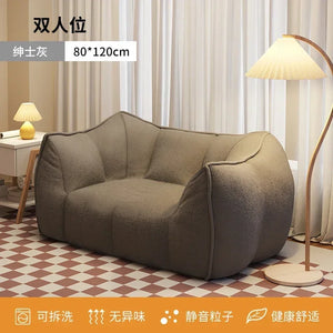 Grands poufs moelleux nordiques modernes, salon, salon, salon, chambre à coucher, bureau, décorations pour la maison