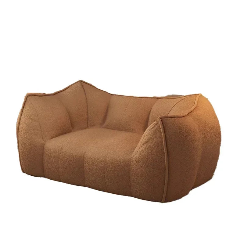 Grands poufs moelleux nordiques modernes, salon, salon, salon, chambre à coucher, bureau, décorations pour la maison
