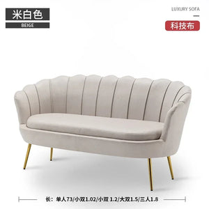 Rose pas cher moderne canapé amour siège Xxl minimaliste concepteur inhabituel lecture canapé Design européen grand Canape Salon meubles