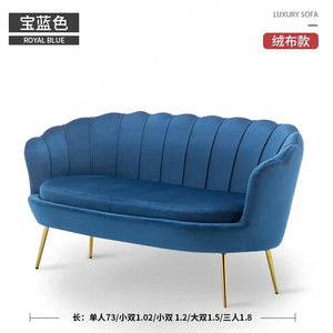 Rose pas cher moderne canapé amour siège Xxl minimaliste concepteur inhabituel lecture canapé Design européen grand Canape Salon meubles