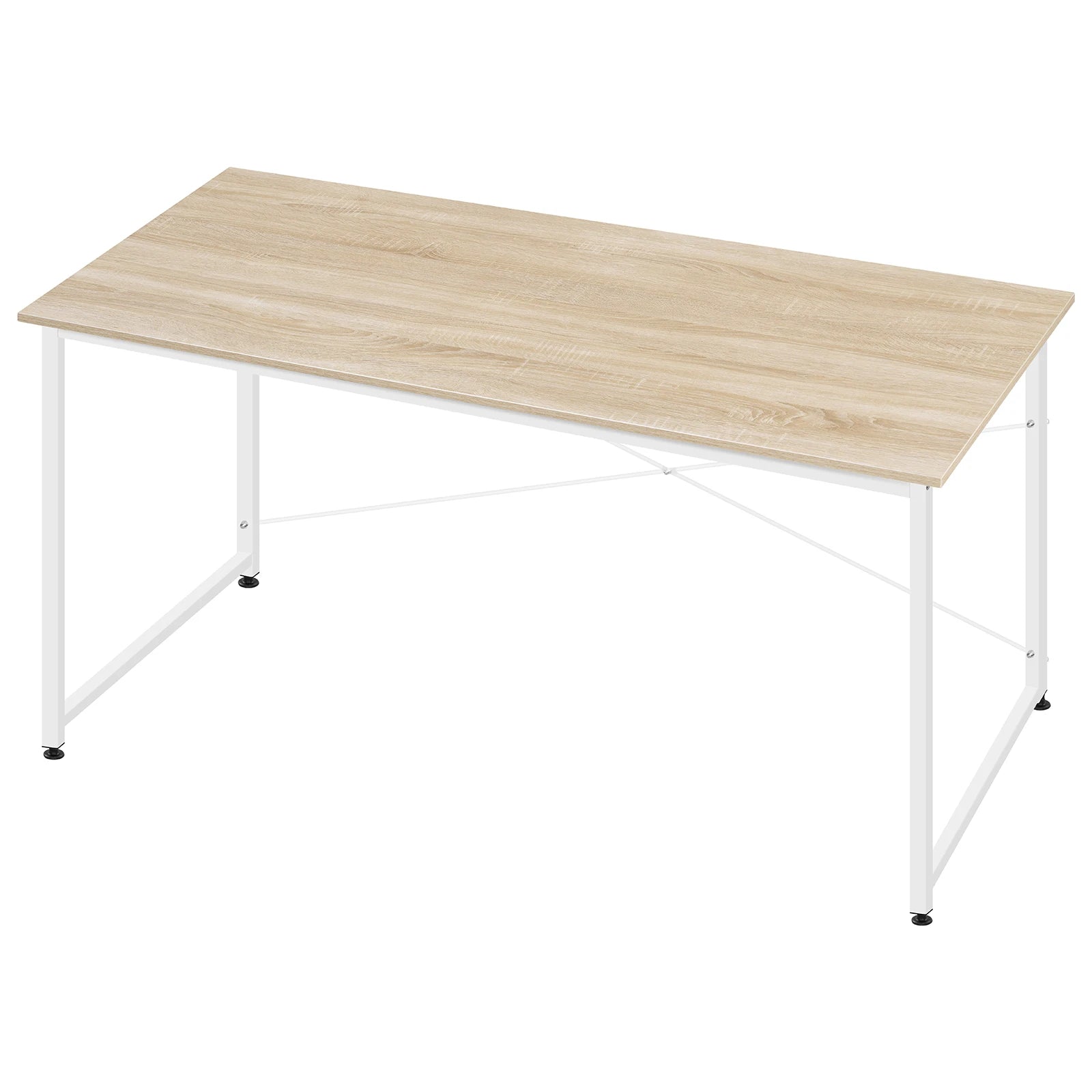WOLTU Cadre en métal Bureau d'ordinateur Bureau Écriture Étude Table de jeu Moderne Grande poste de travail de bureau Bureau pour Bureau à domicile Chambre à coucher