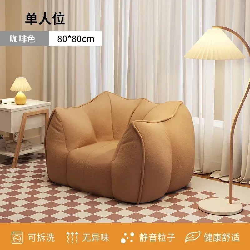 Grands poufs moelleux nordiques modernes, salon, salon, salon, chambre à coucher, bureau, décorations pour la maison