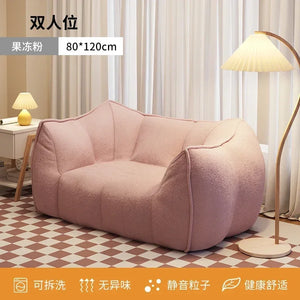 Grands poufs moelleux nordiques modernes, salon, salon, salon, chambre à coucher, bureau, décorations pour la maison
