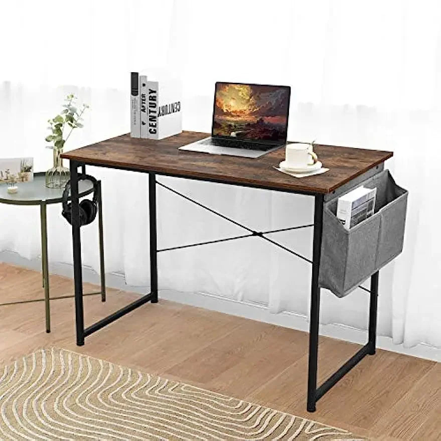 Zones fa Bureau d'ordinateur PC, table d'ordinateur portable, bureau à domicile, bureau d'école, travail, stable, évalué 100x50cm