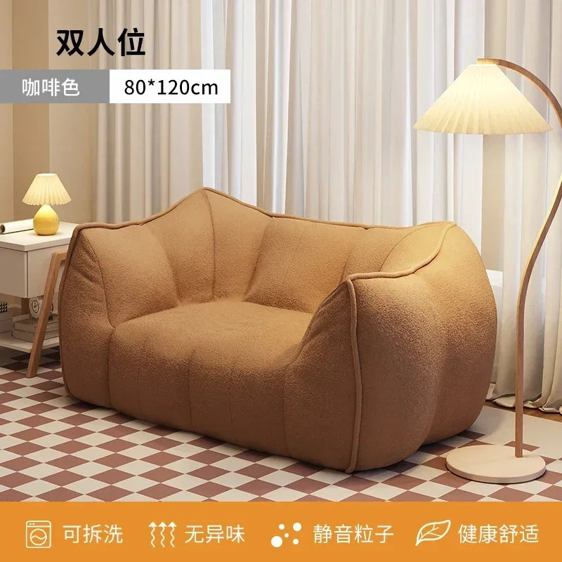 Grands poufs moelleux nordiques modernes, salon, salon, salon, chambre à coucher, bureau, décorations pour la maison