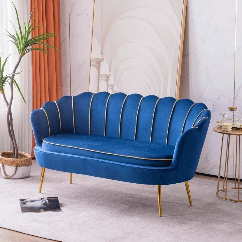 Rose pas cher moderne canapé amour siège Xxl minimaliste concepteur inhabituel lecture canapé Design européen grand Canape Salon meubles