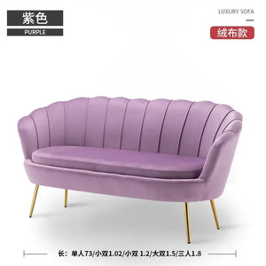 Rose pas cher moderne canapé amour siège Xxl minimaliste concepteur inhabituel lecture canapé Design européen grand Canape Salon meubles