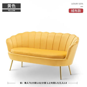 Rose pas cher moderne canapé amour siège Xxl minimaliste concepteur inhabituel lecture canapé Design européen grand Canape Salon meubles